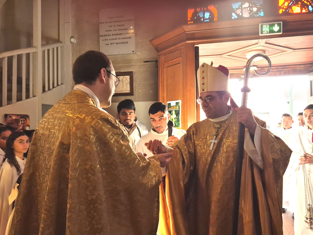 Messe d'installation du père Jocelyn