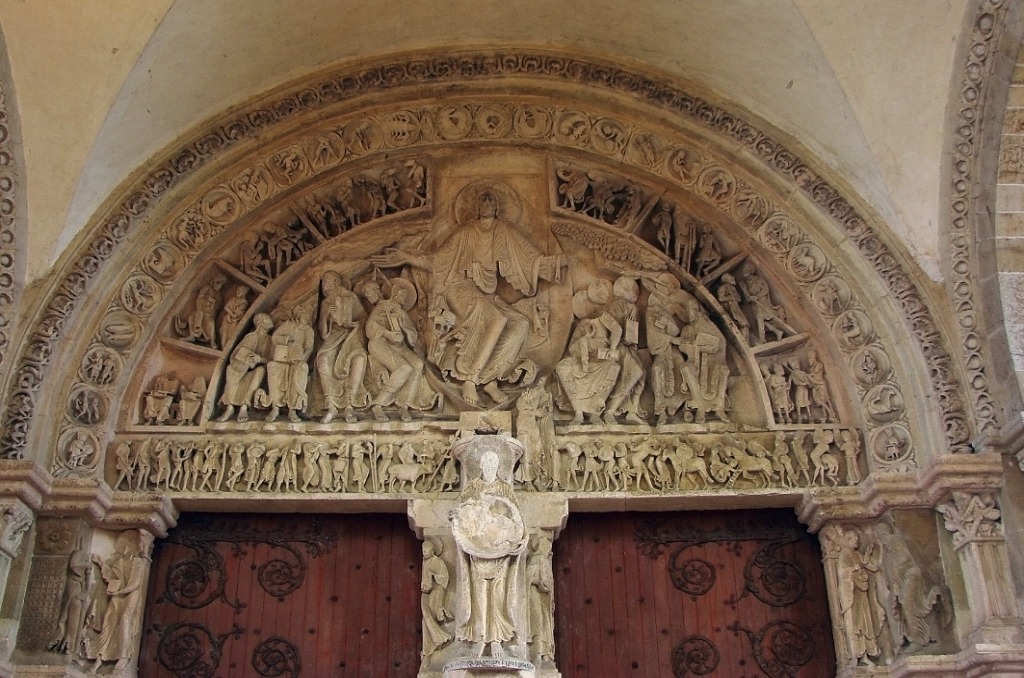 Découvrez la Pentecôte de Vézelay dont s'inspirera le tympan de l'église Saint-Pierre